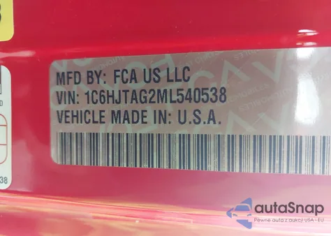 2021 Jeep Gladiator Sport S 4X4 from USA, damaged, VIN 1C6HJTAG2ML540538